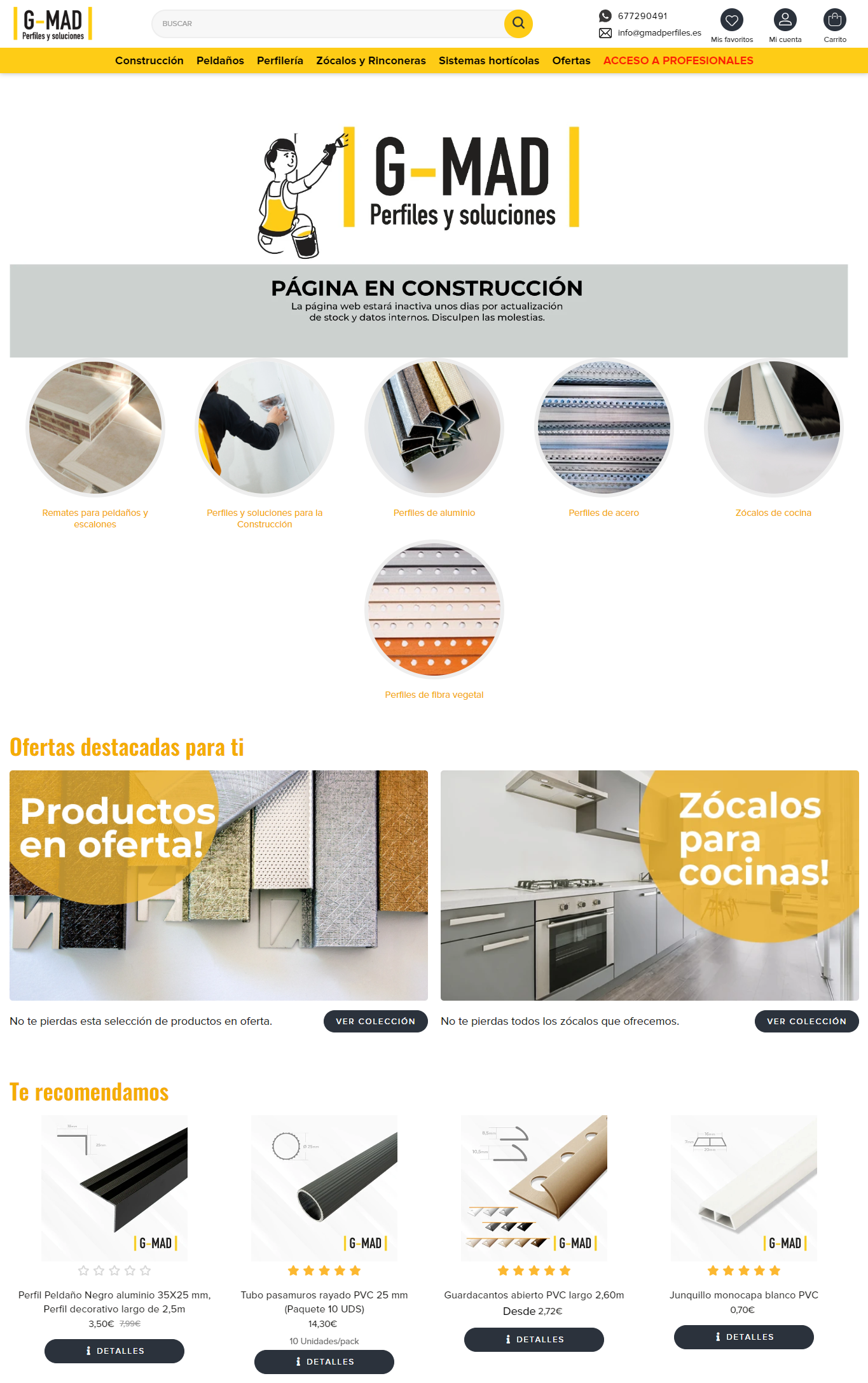 G-MAD perfiles y soluciones
